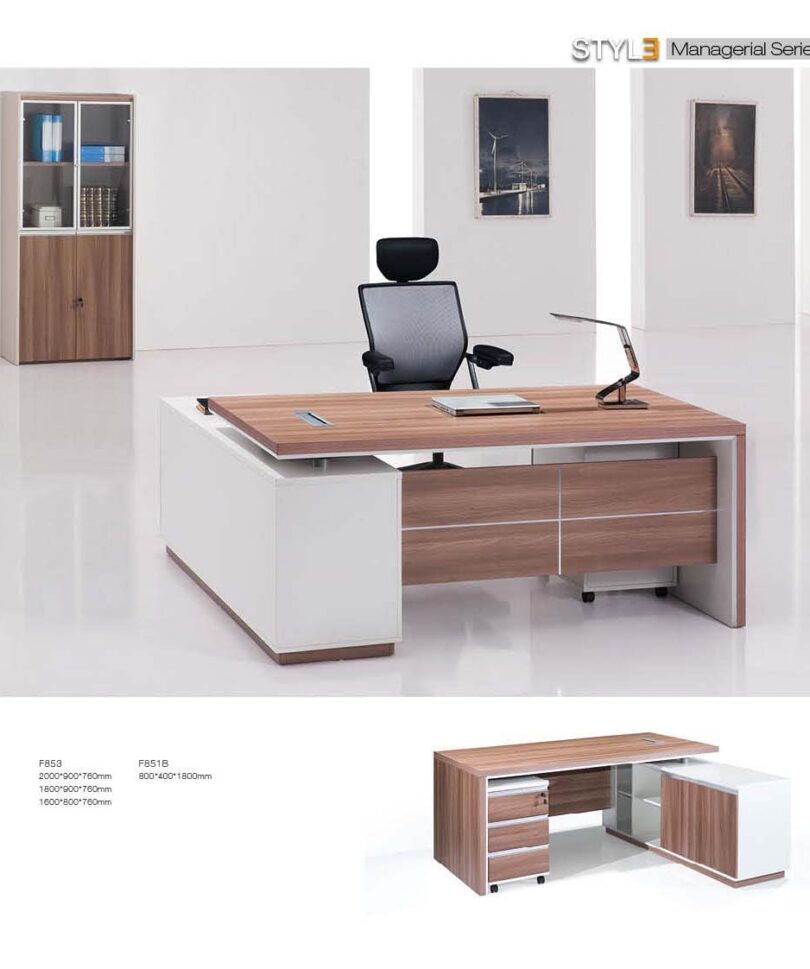 F-853-Executive Desk