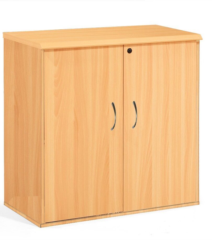 Swing door cabinet Beech color